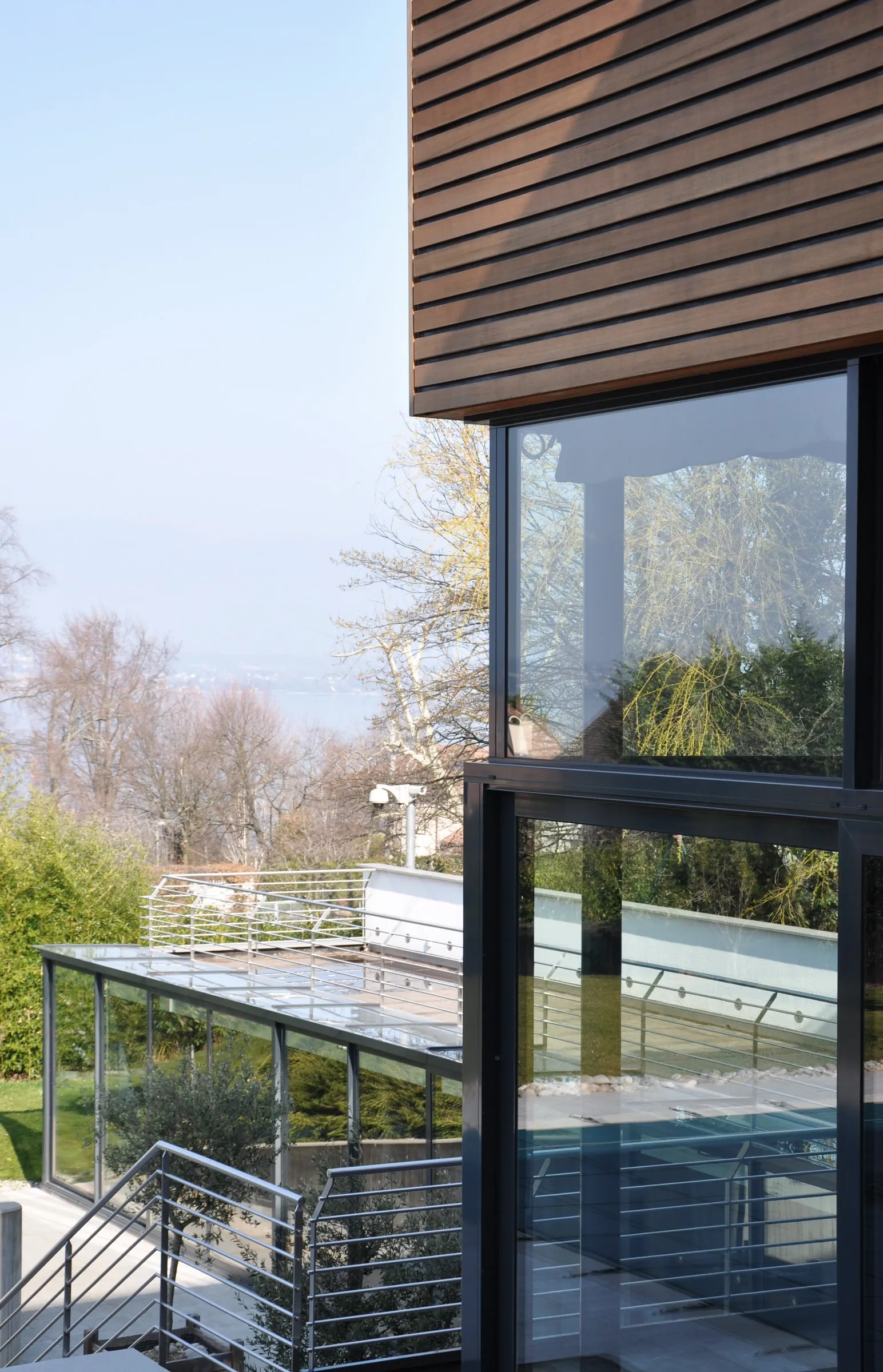 Anières, Anières — Villa contemporaine avec vue sur le lac