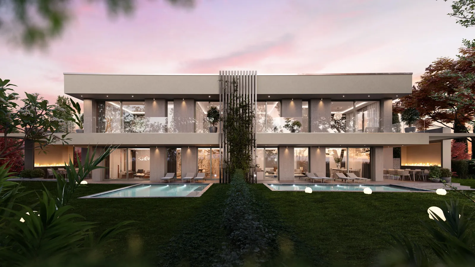 Villa Alma, Chêne-Bougeries — Villas contemporaines